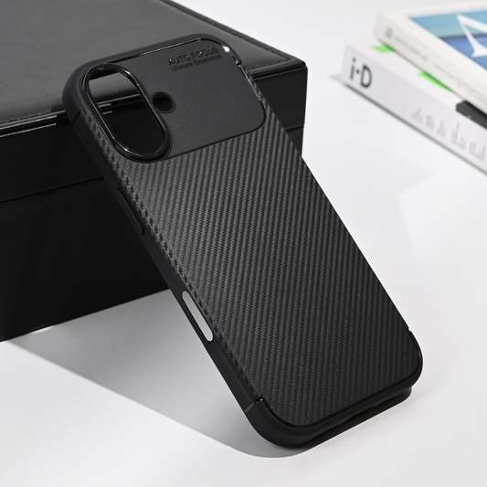 Torbica Defender Carbon za iPhone 17 6.3 crna