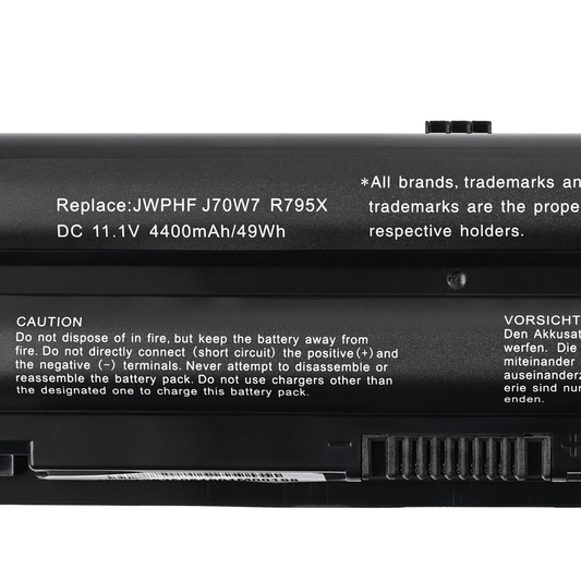 Baterija za laptop Dell XPS 14 15 17 L401X L501X L701X R795X 11.1V 4400mAh HQ2200 B