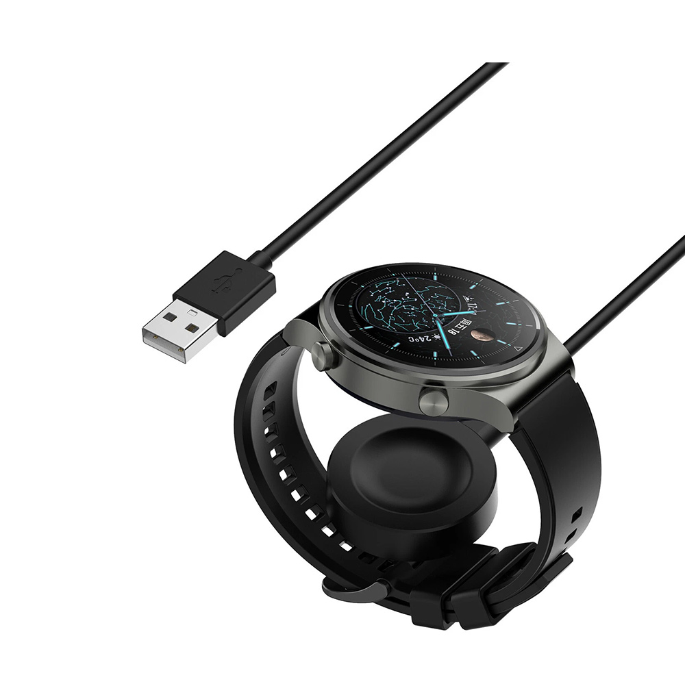 Punjac za Huawei Watch GT 5 pro, GT 5, GT 4, GT3, D, D2, GT 2022, GT Runner, Cyber, Ultimate, crni