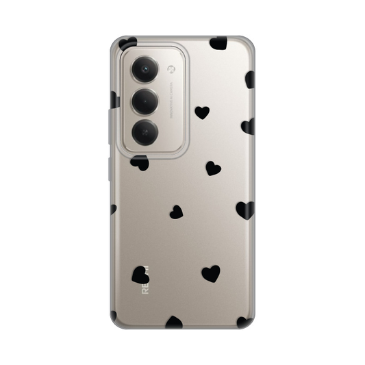 Torbica Silikonska Print Skin za Xiaomi Redmi 15 4G Hearts