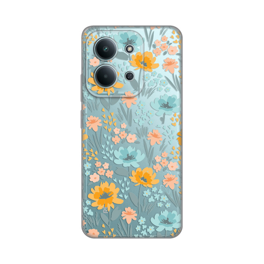 Torbica Silikonska Print Skin za Xiaomi Redmi 15C 4G Lovely Flowers