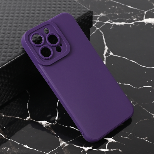 Torbica Teracell Giulietta za iPhone 13 6.1 mat tamno ljubicasta