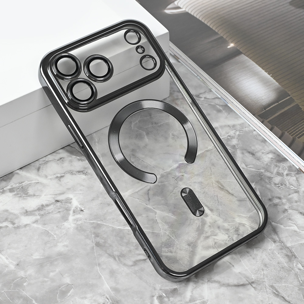 Torbica Magsafe Lux za iPhone 17 Pro Max 6.9 siva