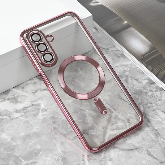 Torbica Magsafe Lux za Samsung A175 Galaxy A17 roze