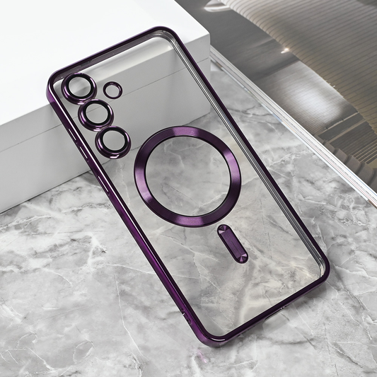 Torbica Magsafe Lux za Samsung S731B Galaxy S25 FE ljubicasta