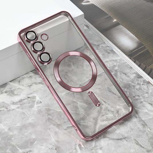 Torbica Magsafe Lux za Samsung S731B Galaxy S25 FE roze