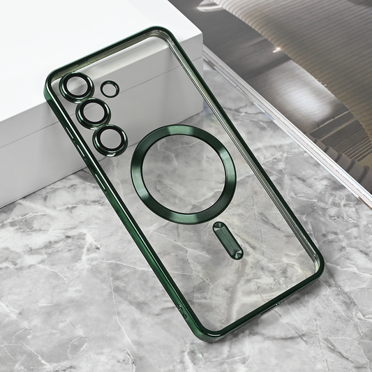 Torbica Magsafe Lux za Samsung S731B Galaxy S25 FE zelena