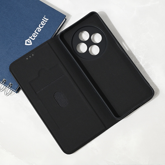 Torbica Teracell Elegant Flip za Xiaomi Redmi 14C/Redmi A4 crna