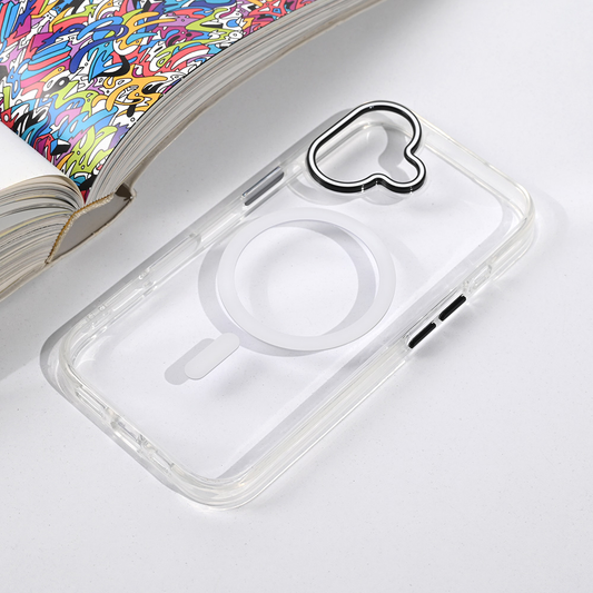 Torbica Magsafe Color Pop za iPhone 17 6.3 bela