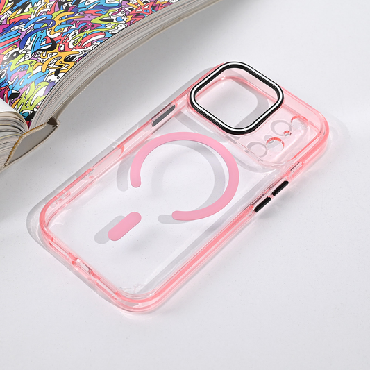 Torbica Magsafe Color Pop za iPhone 17 Pro 6.3 roze