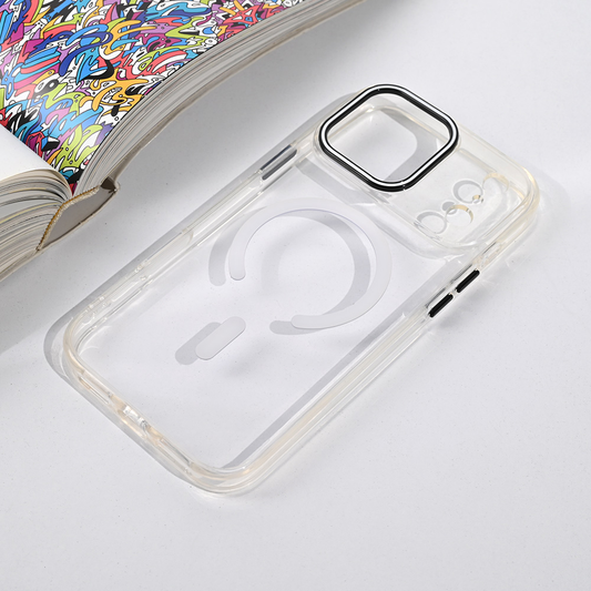 Torbica Magsafe Color Pop za iPhone 17 Pro Max 6.9 bela