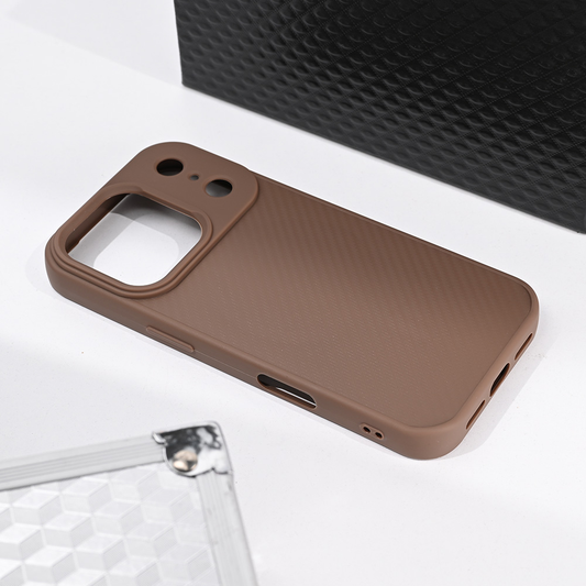 Torbica Magsafe Kevlar za iPhone 17 Pro 6.3 braon