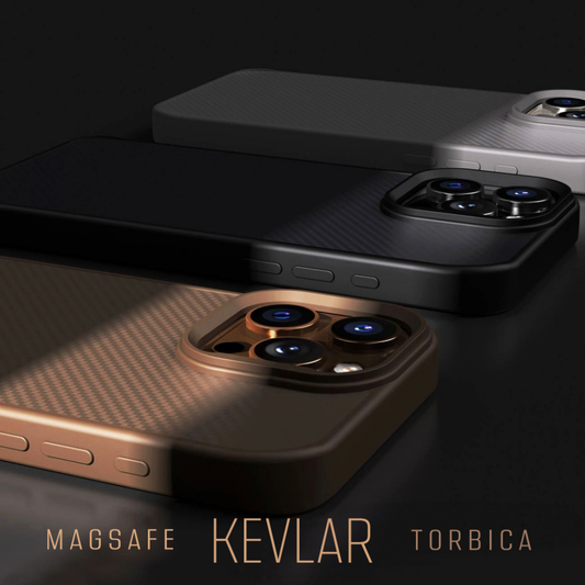 Torbica Magsafe Kevlar za iPhone 17 Pro Max 6.9 crna