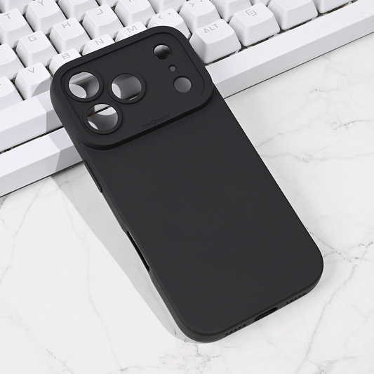 Torbica Silikon Pro Camera za iPhone 17 Pro 6.3 crna