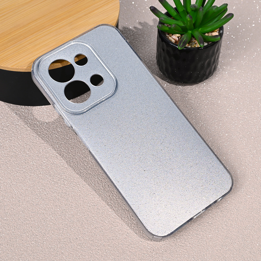 Torbica Sparkle Dust za Xiaomi Redmi 15C 4G 173mm srebrna