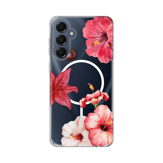 Torbica Print Magsafe za Samsung A165F Galaxy A16 Hibiscus