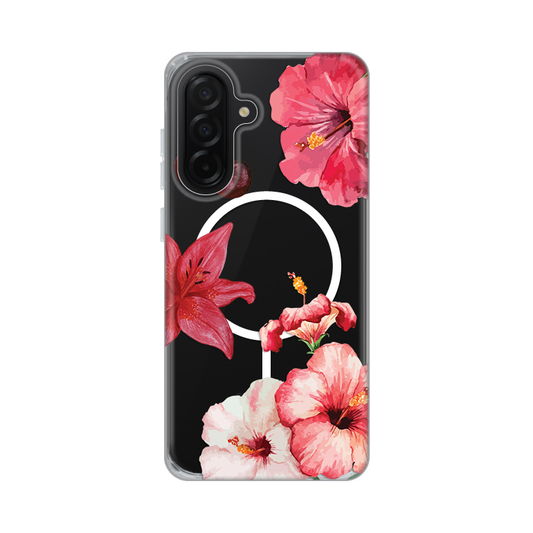 Torbica Print Magsafe za Samsung A266B Galaxy A26 Hibiscus