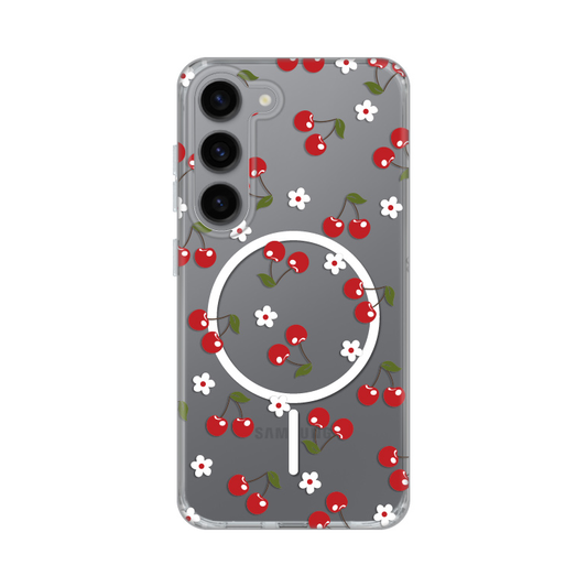 Torbica Print Magsafe za Samsung S911B Galaxy S23 Cute Cherries
