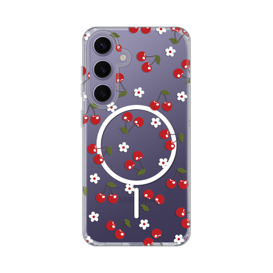 Torbica Print Magsafe za Samsung S921B Galaxy S24 Cute Cherries