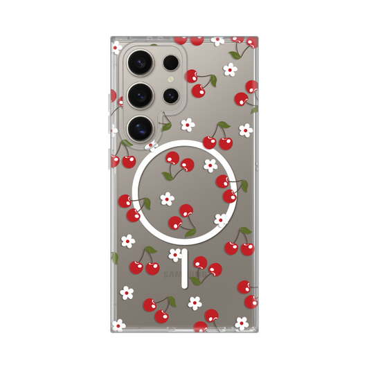 Torbica Print Magsafe za Samsung S928B Galaxy S24 Ultra Cute Cherries