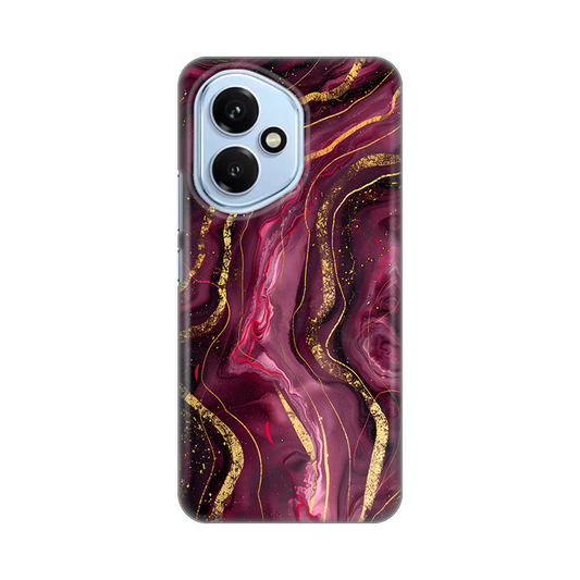 Torbica Silikonska Print za Honor 400 Burgundy