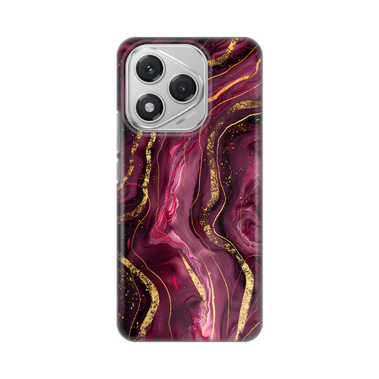 Torbica Silikonska Print za Honor 400 Lite Burgundy