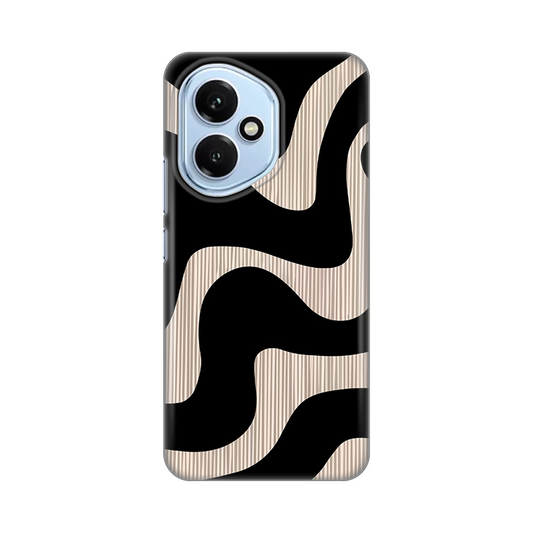 Torbica Silikonska Print Skin za Honor 400 Black Flow
