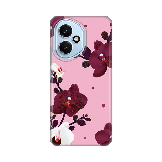Torbica Silikonska Print Skin za Honor 400 Pink Orchid
