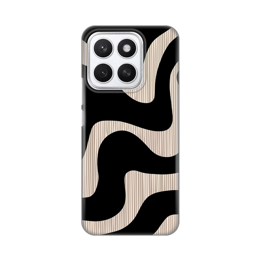 Torbica Silikonska Print Skin za Honor X8c Black Flow