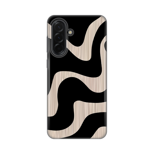 Torbica Silikonska Print Skin za Samsung A366B Galaxy A36 5G Black Flow