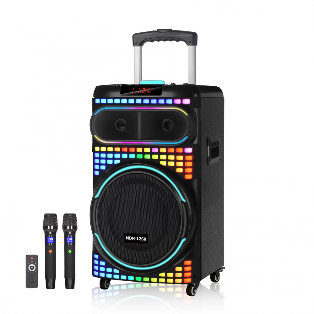 Bluetooth zvucnik NDR-1260 80W crni