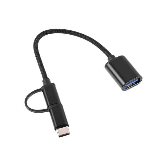 Kabl OTG type C micro USB na USB Z 3.0 JWD