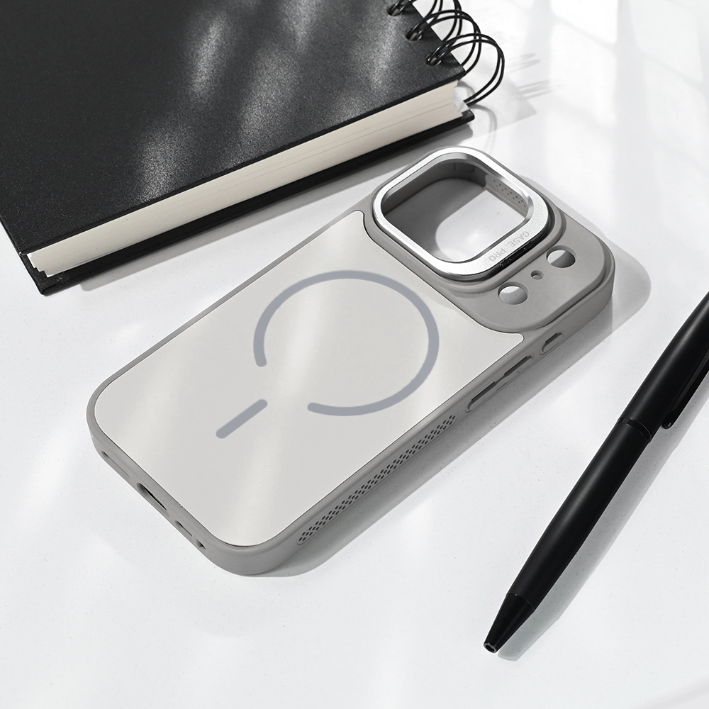 Torbica Magsafe Matte Shield za iPhone 17 Pro 6.3 siva