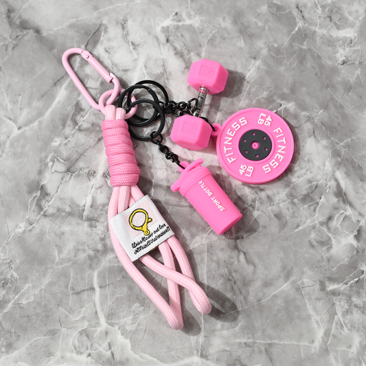 Privezak Gym pink