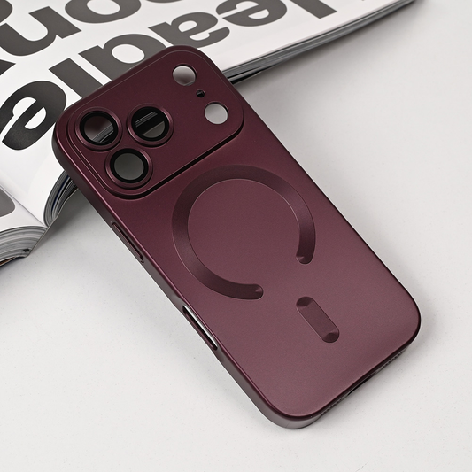 Torbica Magsafe Chrome za iPhone 17 Pro 6.3 bordo
