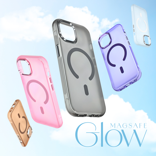 Torbica Magsafe Glow za iPhone 16 6.1 braon