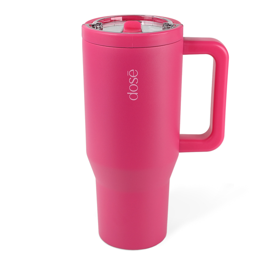 Termos Dose-  Traveler regular 0,88l neon magenta