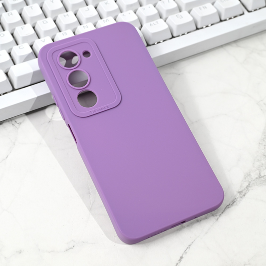Torbica Silikon Pro Camera za Xiaomi Redmi 15 4G 171mm ljubicasta