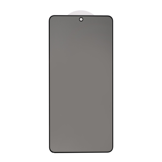 Zastitno staklo Tempered Glass Privacy 2.5D full glue za Samsung S937B Galaxy S25 Edge crni (fingerprint unlock)
