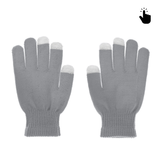 Rukavice za touch screen RY M (22cm) sive