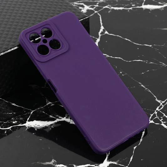 Torbica Teracell Giulietta za Huawei Honor X8 mat tamno ljubicasta