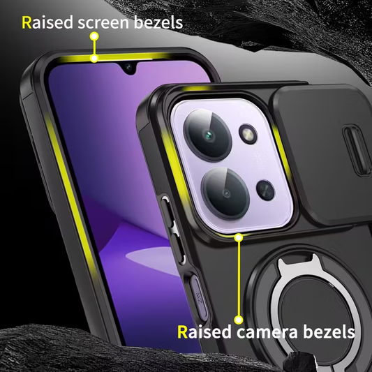 Torbica CamShield Ring stand za Xiaomi Redmi 15C 4G EU 173mm plava