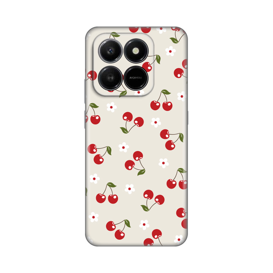 Torbica Silikonska Print za Honor X7d 4G/400 Smart 5G Cherry and Flowers