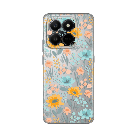 Torbica Silikonska Print Skin za Honor X7d 4G/400 Smart 5G Lovely Flowers
