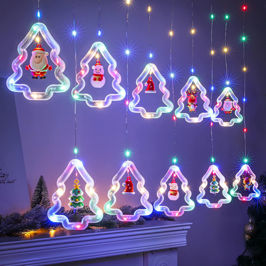 Novogodisnji ukras LED novogodisnja jelka u boji JWD