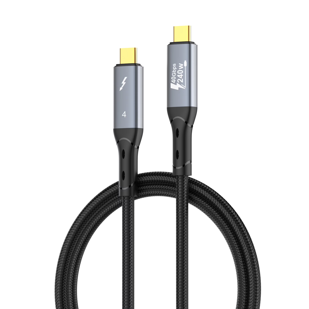 Data kabl LDNIO TC11c, USB 4.0, PD3.1, 240W, 40Gbps, 8K 60Hz PD na Type C crni 1m