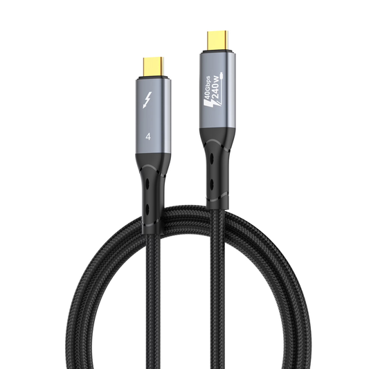 Data kabl LDNIO TC11c, USB 4.0, PD3.1, 240W, 40Gbps, 8K 60Hz PD na Type C crni 1m