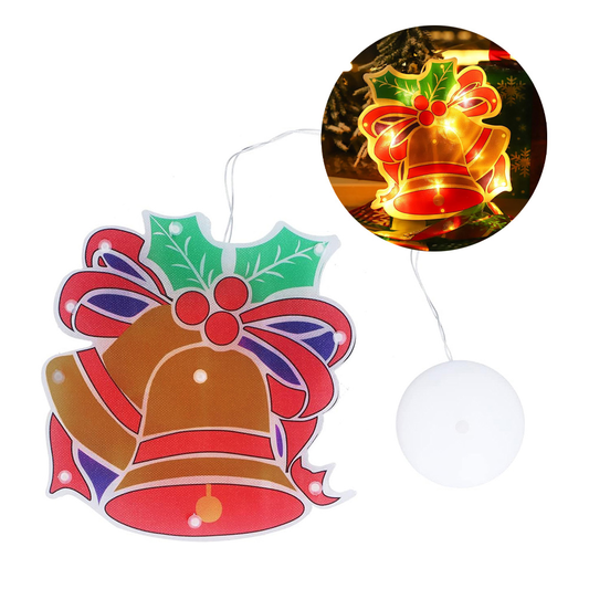 Novogodisnji ukras LED (16.5cm*18cm)  zvonce EL