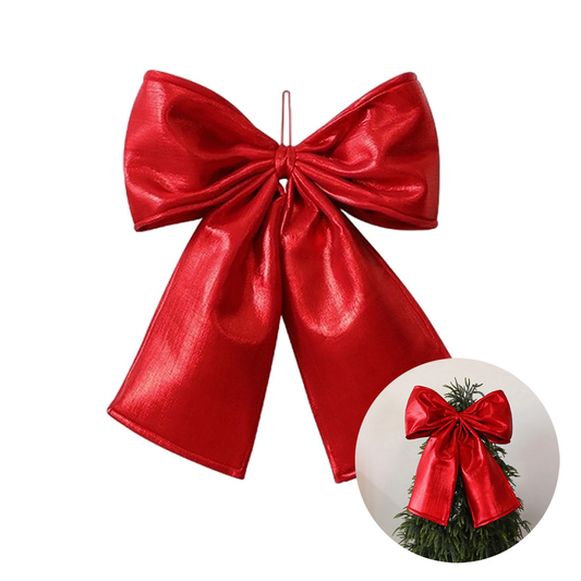 Novogodisnji ukras masna za jelku (30cm*40cm) crvena JWD