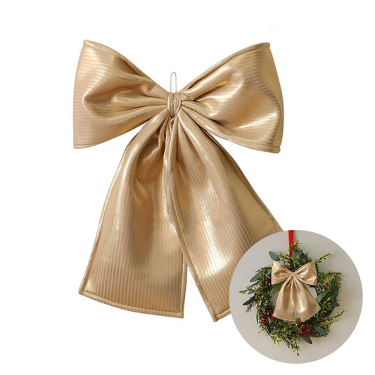 Novogodisnji ukras masna za jelku (30cm*40cm) zlatna JWD